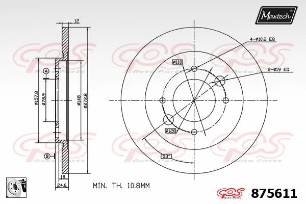 Brake Disc (885101)