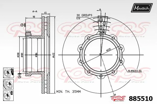 Repair Kit, brake caliper (70200400)