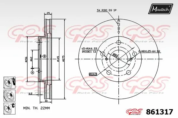 Brake Disc (871090)