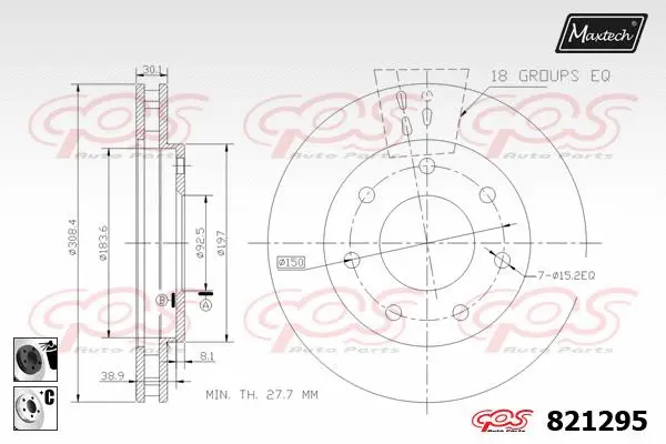 Brake Disc (855042)