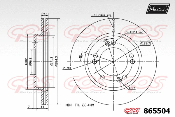 Brake Disc (861324)