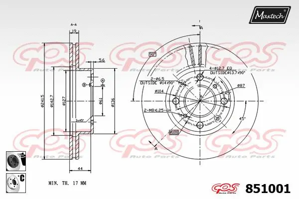 Brake Disc (871535)