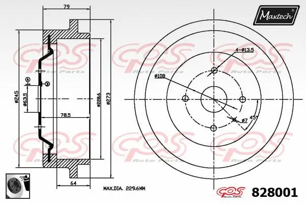 Repair Kit, brake caliper (70200177)