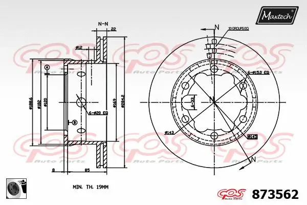 Brake Caliper (6272501)