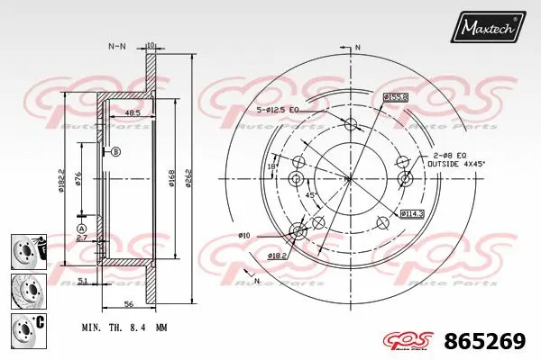 Brake Disc (861218)