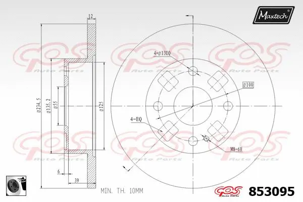 Brake Disc (821187)