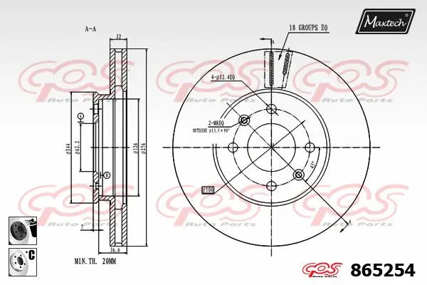Brake Disc (851127)