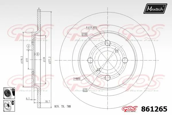 Brake Disc (871506)