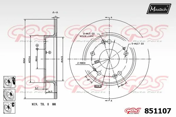 Repair Kit, brake caliper (70200225)