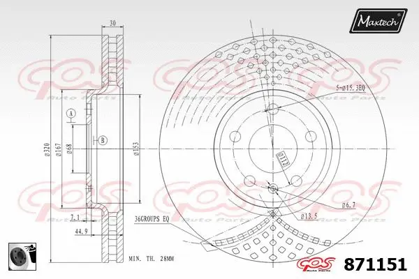 Brake Disc (873024)