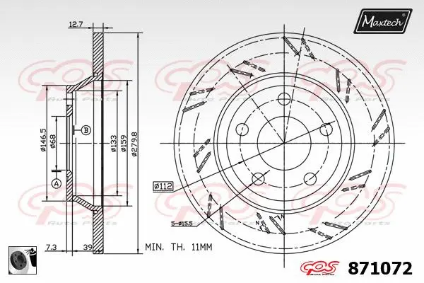 Brake Disc (865222)