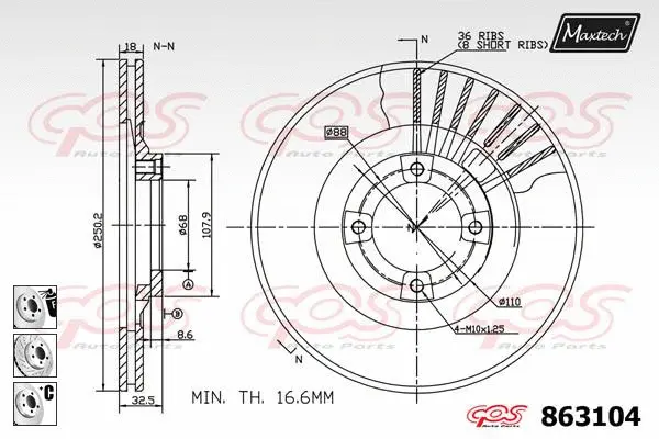 Repair Kit, brake caliper (70200127)