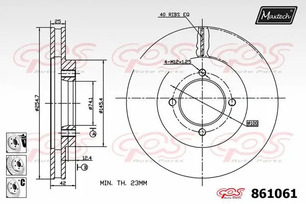 Brake Disc (853077)