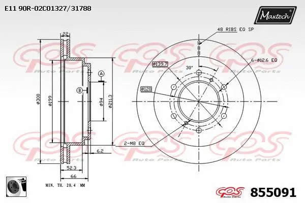 Repair Kit, brake caliper (70200691)