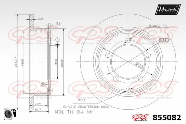 Brake Disc (857086)