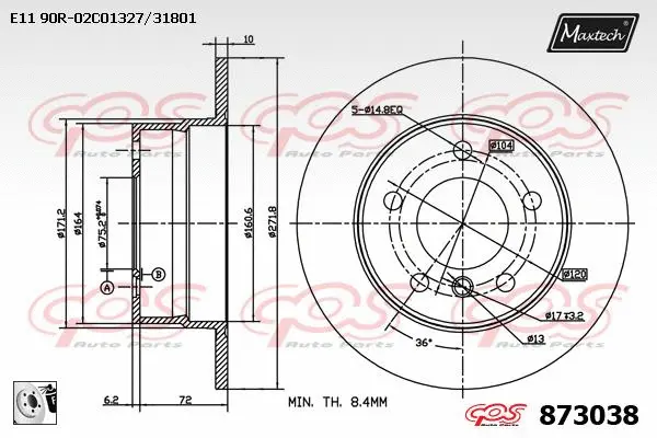 Brake Disc (883426)