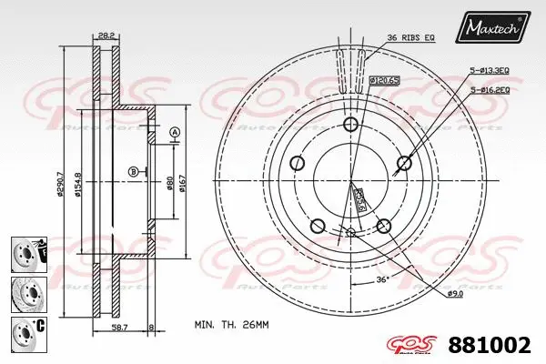 Repair Kit, brake caliper (70200477)