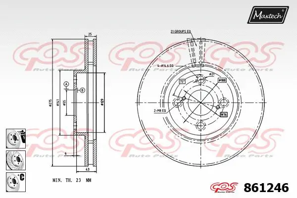 Brake Disc (863325)