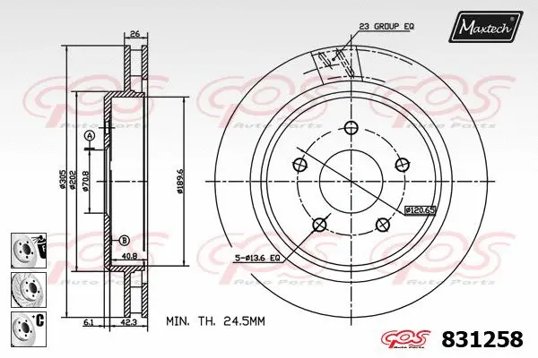 Brake Disc (857004)
