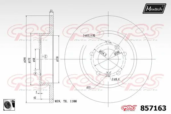 Brake Disc (857130)