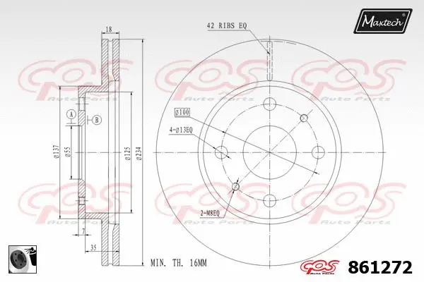 Brake Disc (881004)