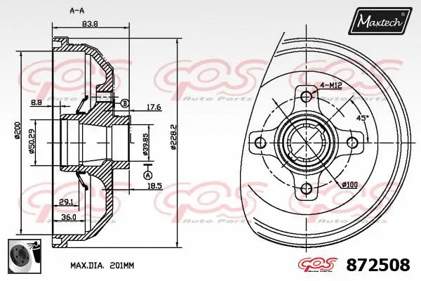 Repair Kit, brake caliper (70200664)