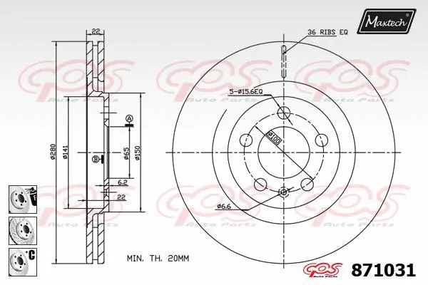 Brake Disc (855047)