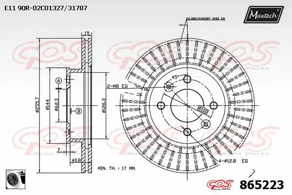 Brake Disc (863321)