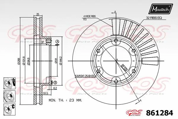 Brake Disc (873607)