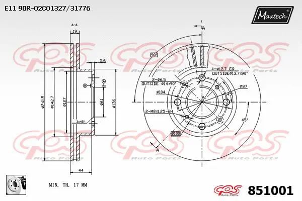 Brake Disc (877244)