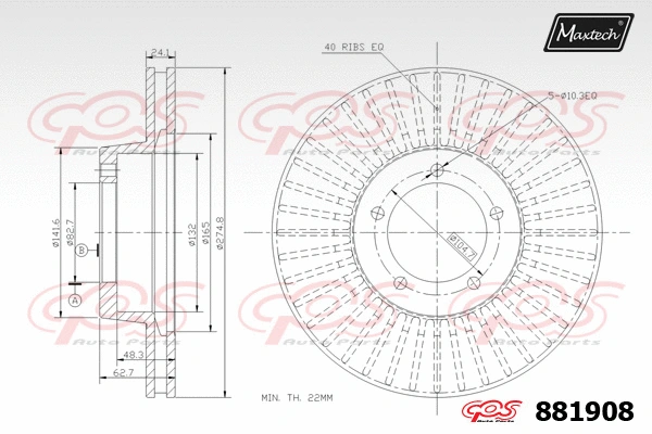 Repair Kit, brake caliper (70200178)