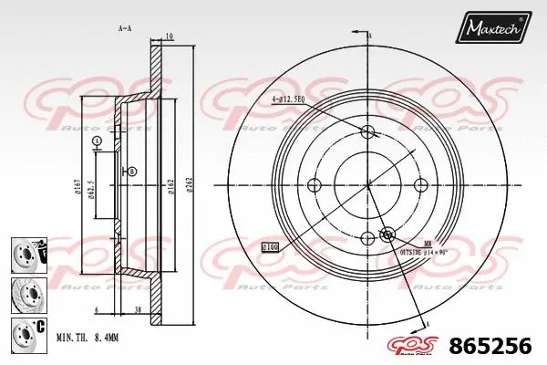 Repair Kit, brake caliper (70200261)