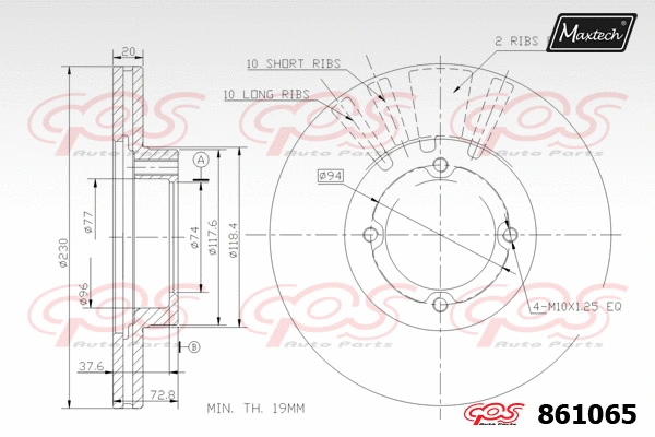 Brake Disc (853040)