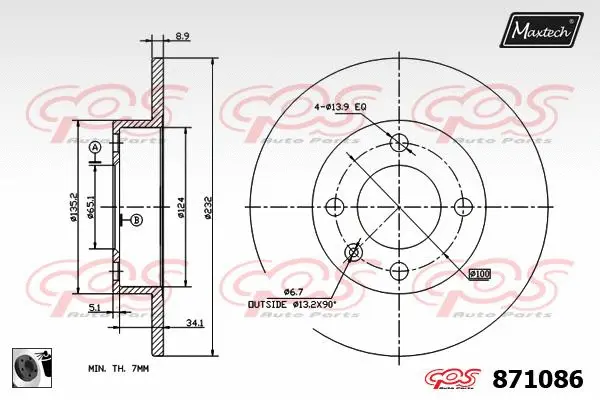Guide Sleeve Kit, brake caliper (70160143)