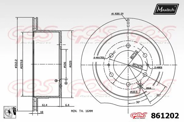 Steering Knuckle, wheel suspension (5271002)