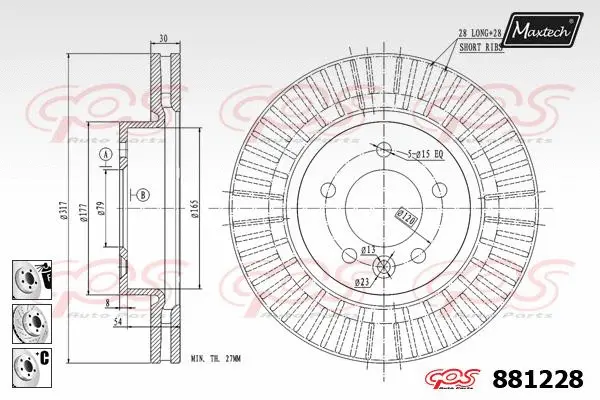 Repair Kit, brake caliper (70200182)