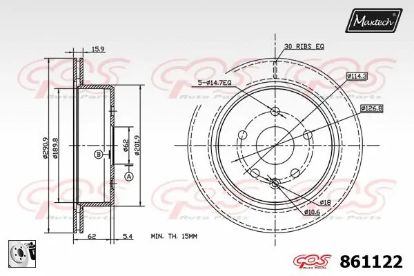 Brake Disc (811234)