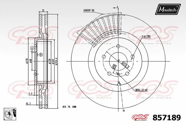 Brake Disc (863525)