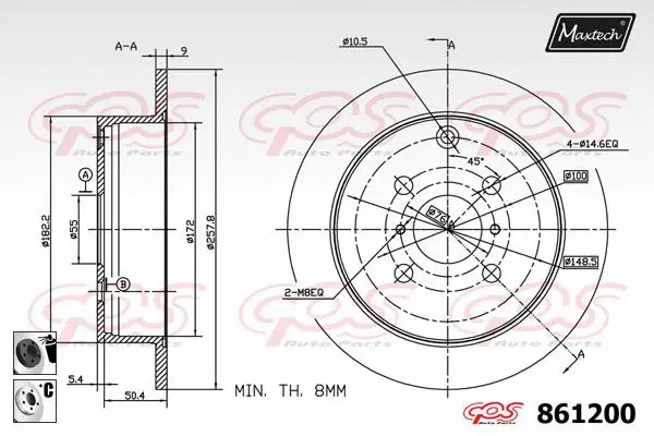 Steering Knuckle, wheel suspension (5271066)