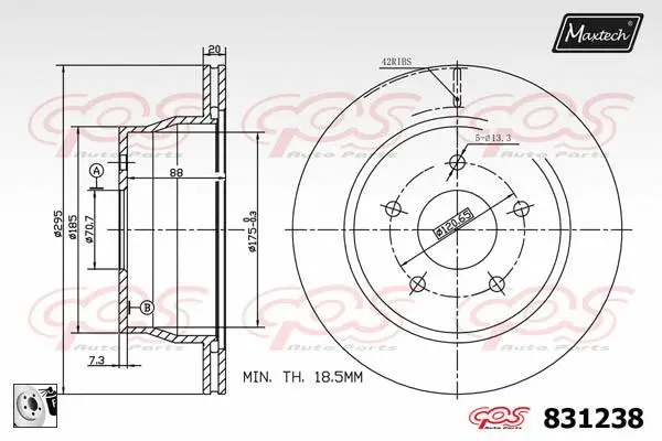 Brake Disc (877225)