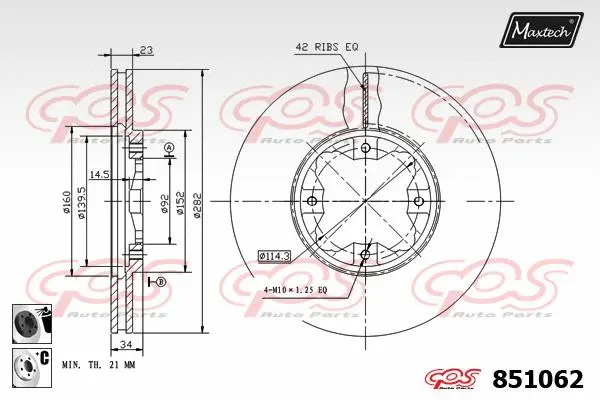 Repair Kit, brake caliper (70200520)