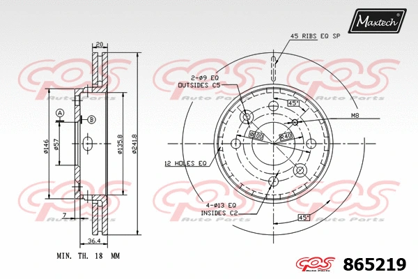 Brake Disc (861327)