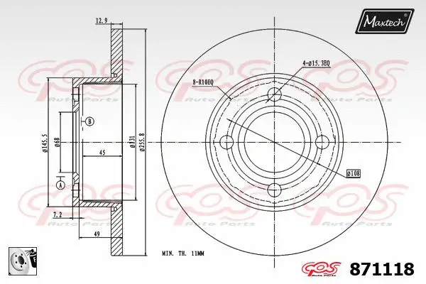 Brake Disc (883405)