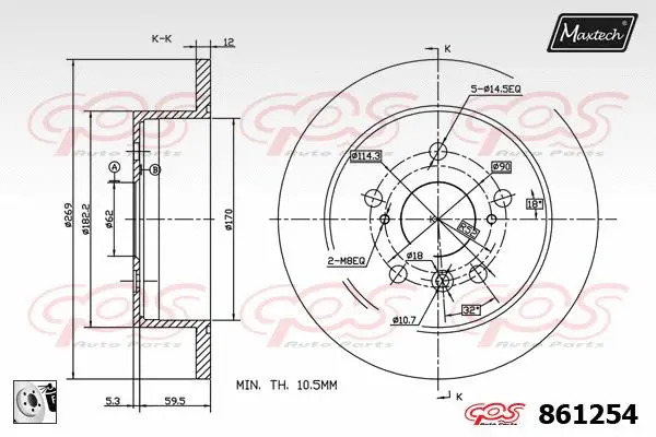 Brake Disc (857182)