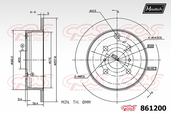 Steering Knuckle, wheel suspension (5271065)