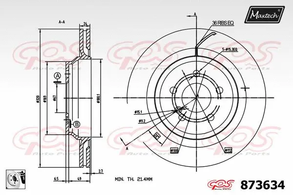 Guide Sleeve Kit, brake caliper (70160099)