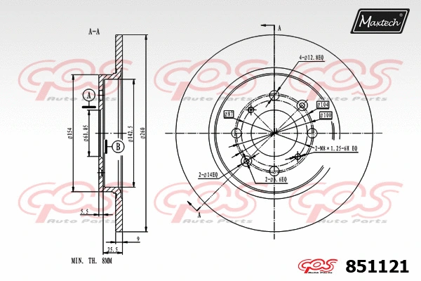 Brake Disc (871522)
