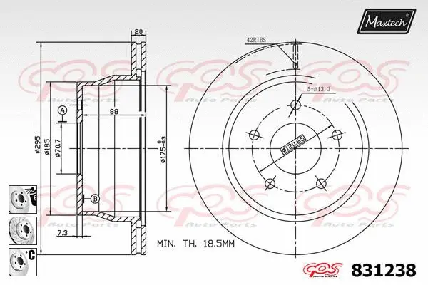 Brake Disc (881215)