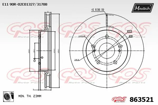 Brake Disc (863306)
