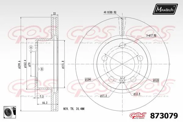Brake Disc (883429)